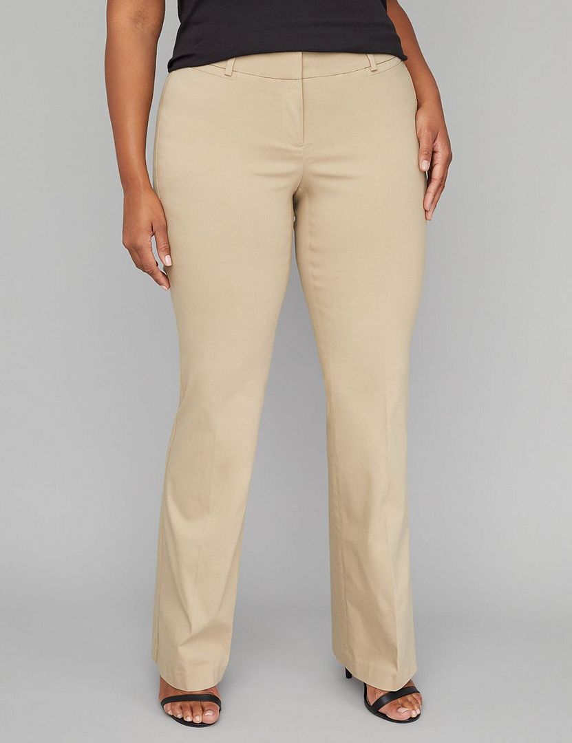 plus size beige pants
