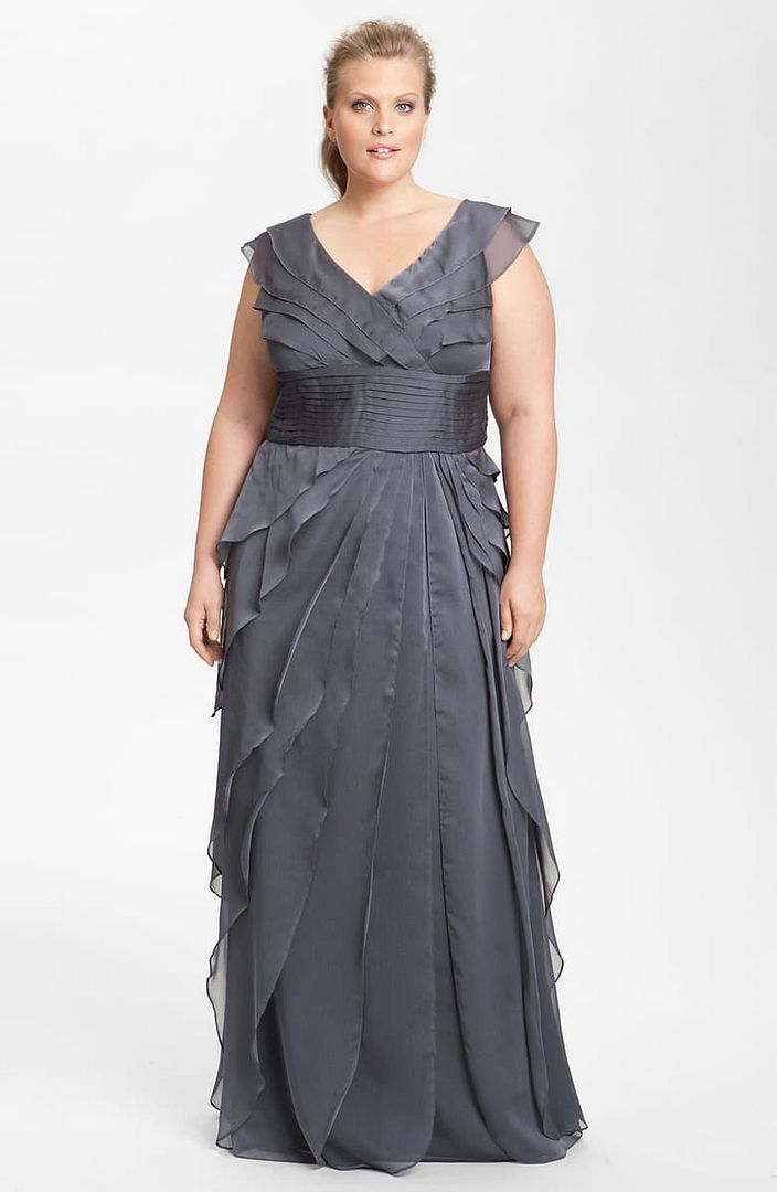 iridescent chiffon dress Iridescent Chiffon/Silk Blend (2)