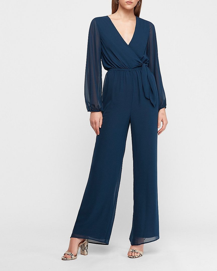 express blue jumpsuit